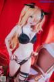 Coser@Sally多啦雪 (Sally Dorasnow): Fischl Gothic Lingerie (53 photos) P1 No.a2b4e1